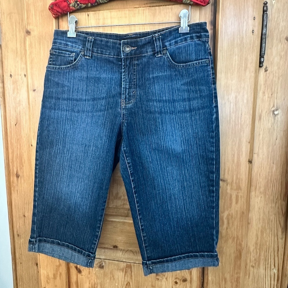 Nine West Denim Long Shorts - 14” Inseam - Like New Size 6
